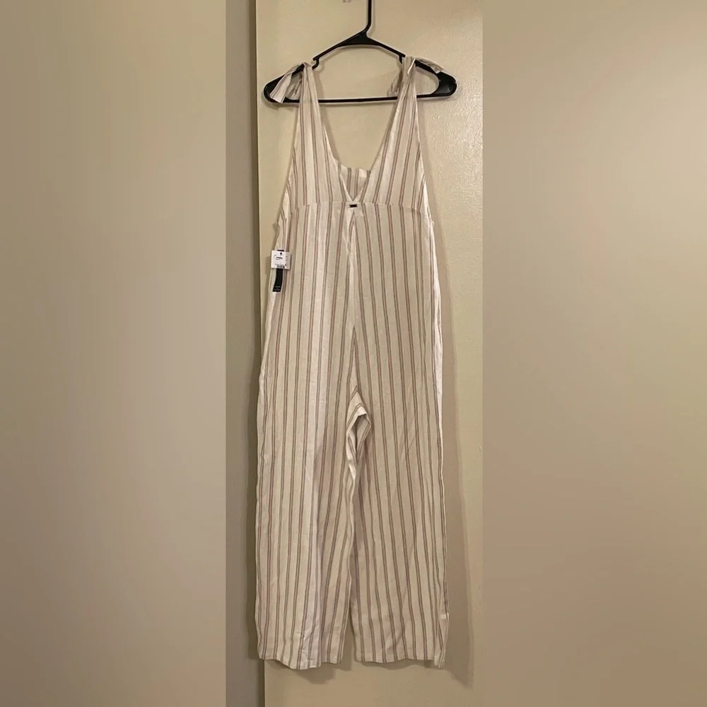 O'NEILL Sid Stripe Jumpsuit in Winter White - Picture 6 of 9